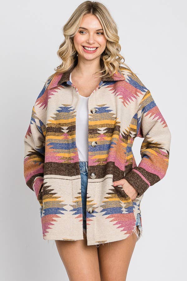 AZTEC CONTRAST JACKET