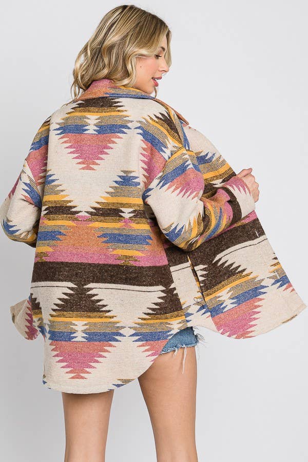 AZTEC CONTRAST JACKET